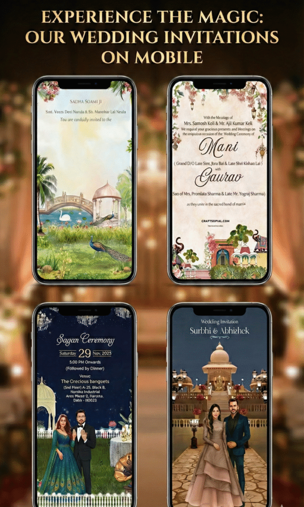 Wedding invitation templates bundle