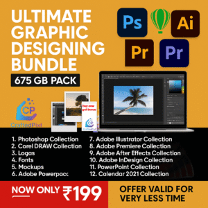 🔥Ultimate Graphic Designing Bundle – 675GB