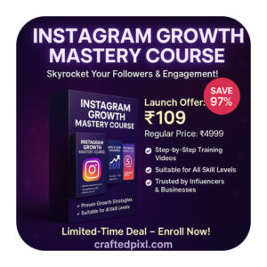 🎓Instagram Growth Mastery Course  E-Book