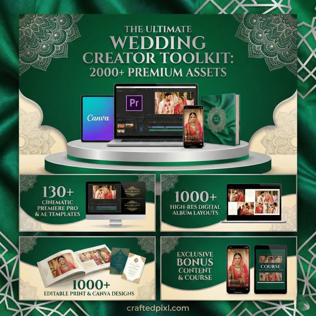 Wedding invitation templates bundle