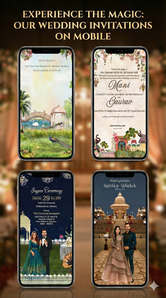 Wedding invitation templates bundle