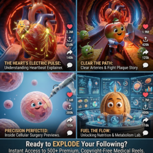 "3D animated apple character dressed as a medical professional holding a shield, standing inside a red blood vessel to fight plaque."